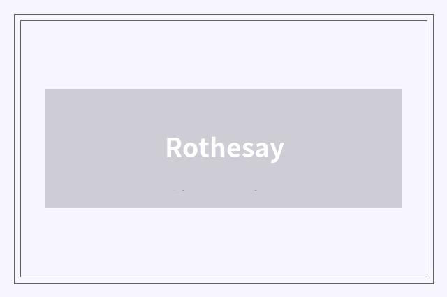 Rothesay
