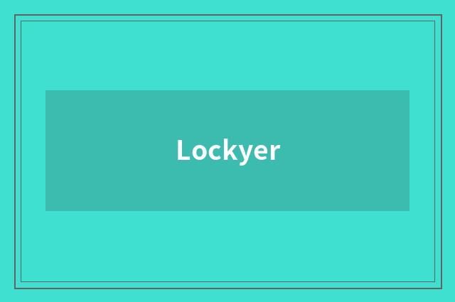 Lockyer