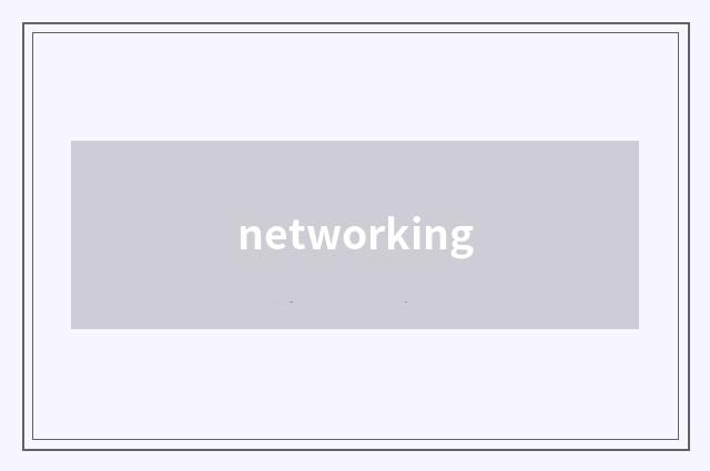 networking
