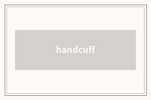 handcuff