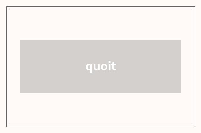 quoit