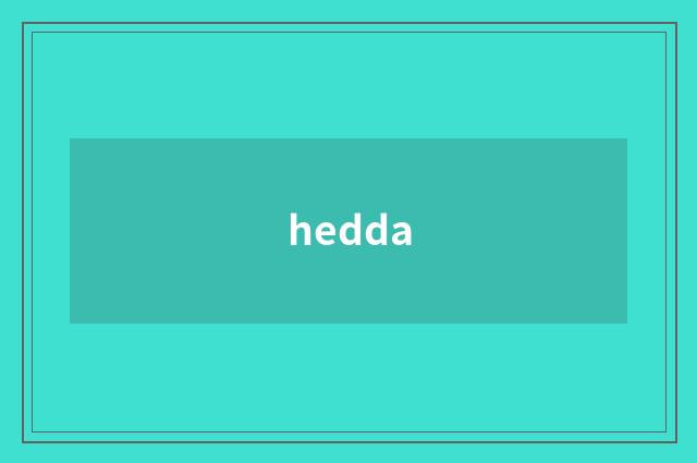 hedda