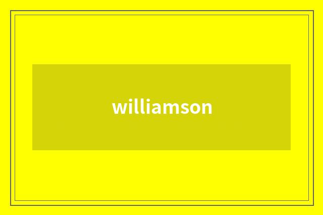 williamson