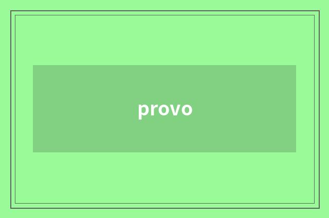 provo