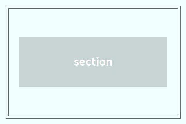 section