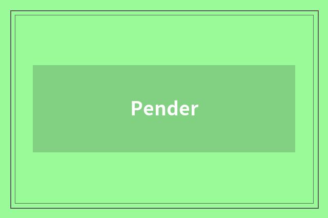 Pender