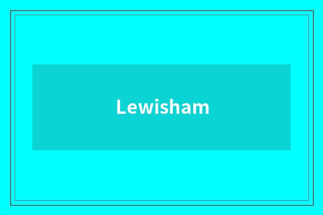 Lewisham