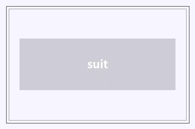 suit