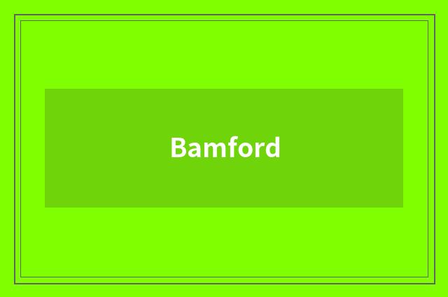 Bamford