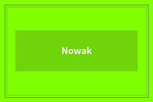 Nowak