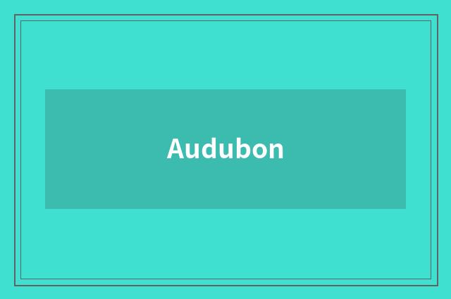 Audubon