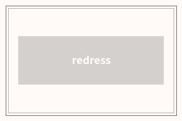 redress
