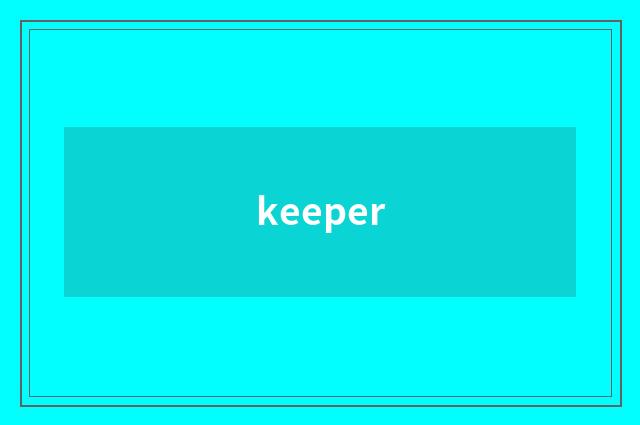 keeper
