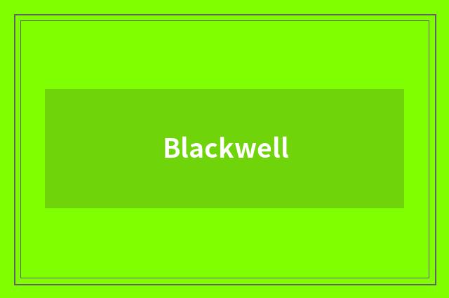 Blackwell