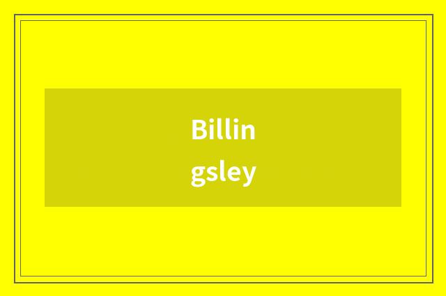 Billingsley