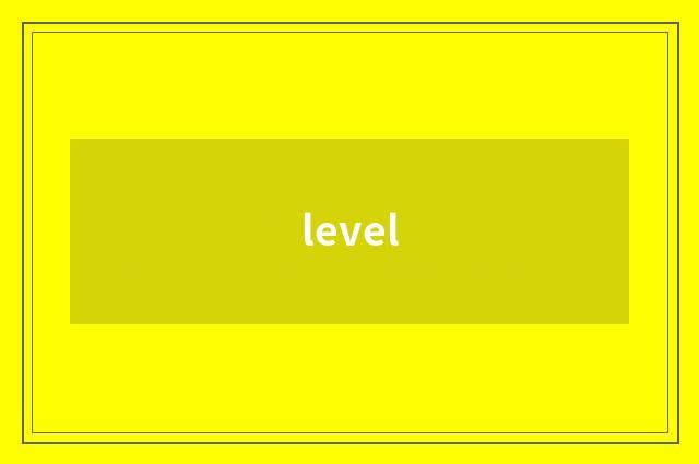 level
