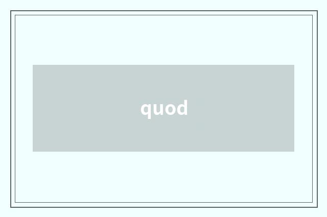 quod