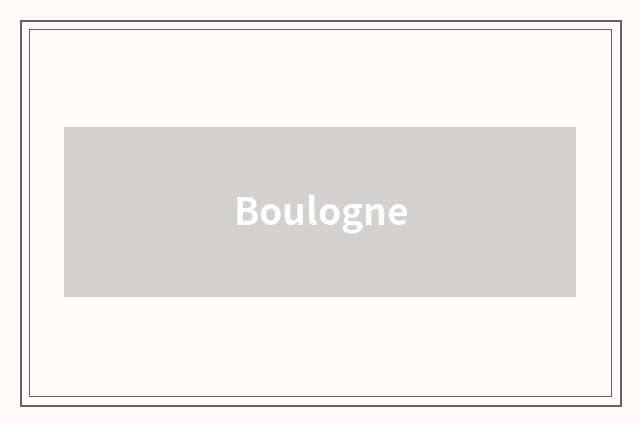 Boulogne