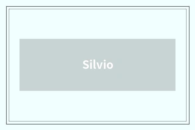 Silvio