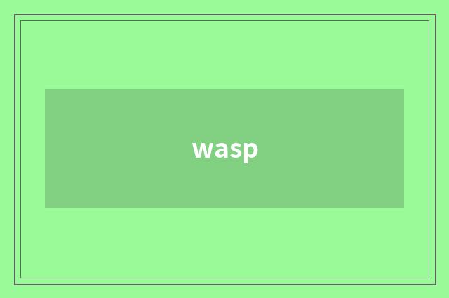 wasp