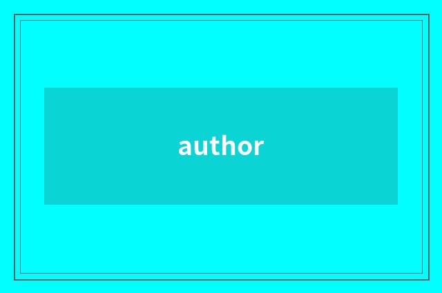 author