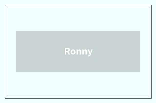 Ronny