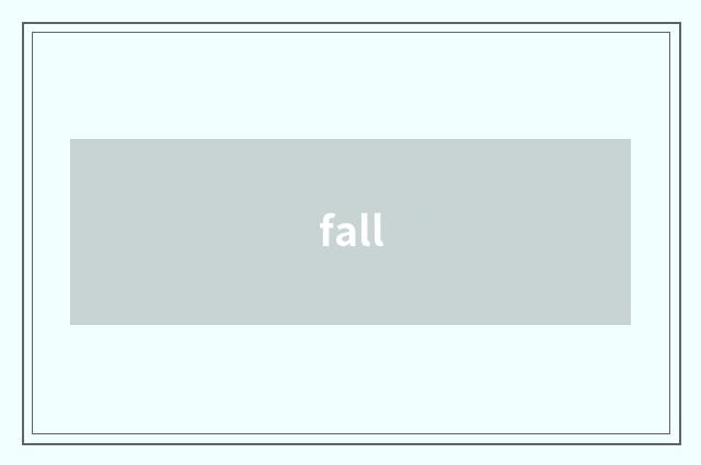 fall