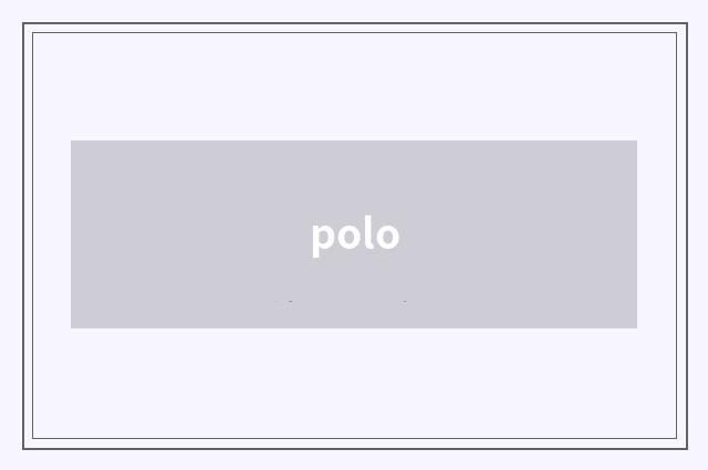 polo