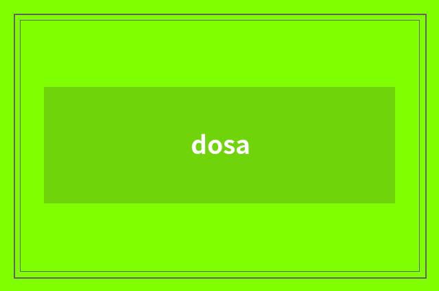 dosa