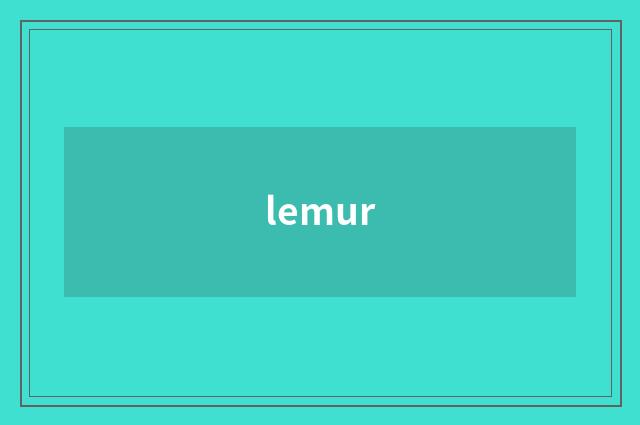 lemur