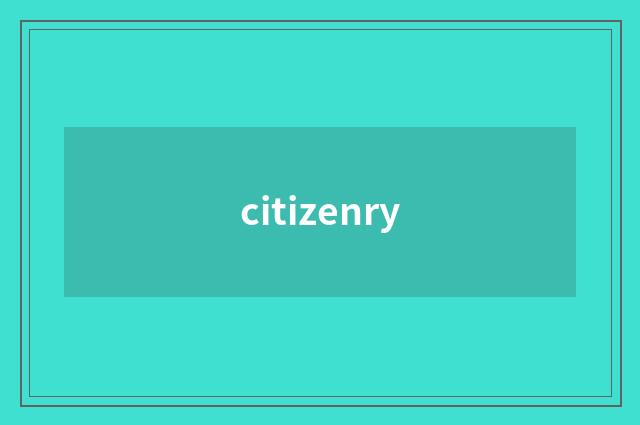 citizenry