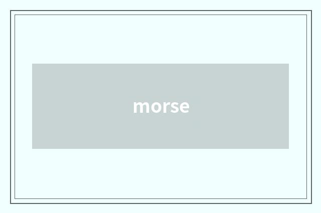 morse