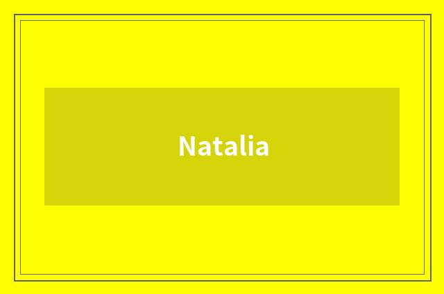 Natalia