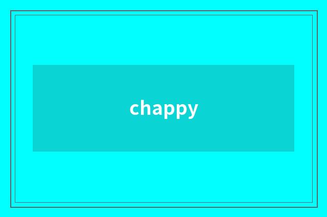chappy