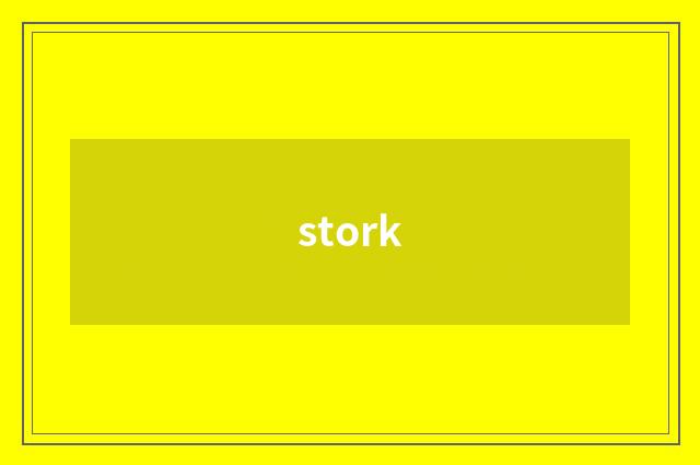 stork