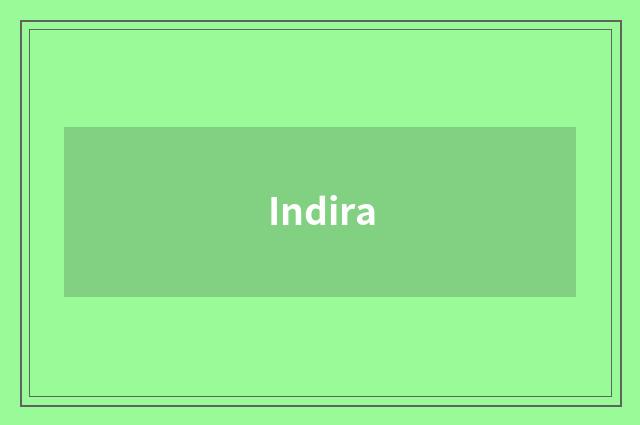 Indira