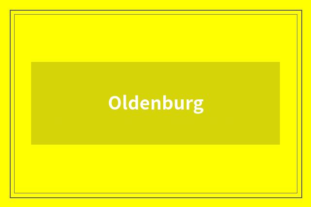 Oldenburg