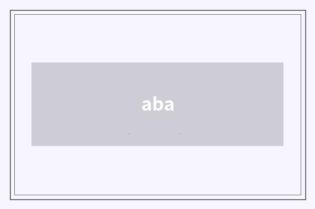 aba