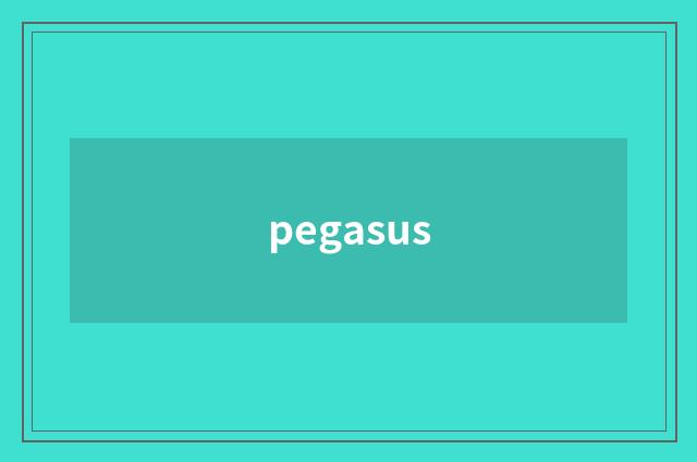 pegasus