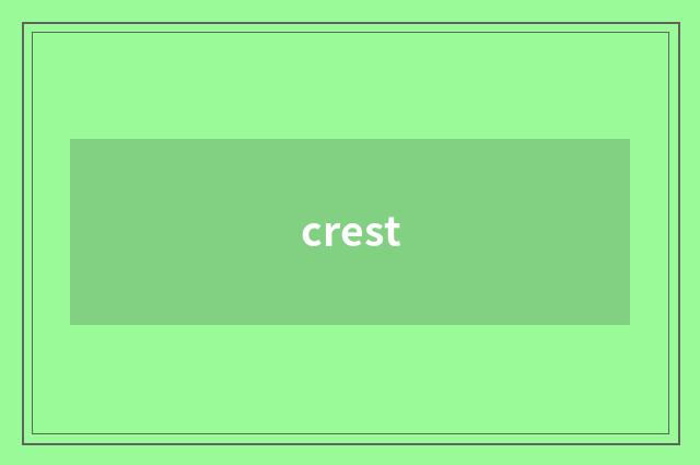 crest