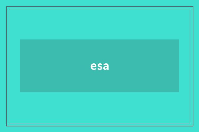 esa