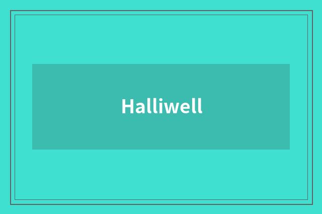Halliwell