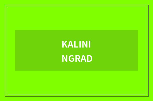 KALININGRAD