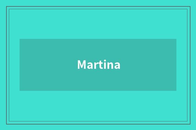 Martina