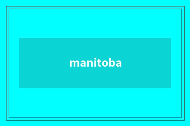 manitoba