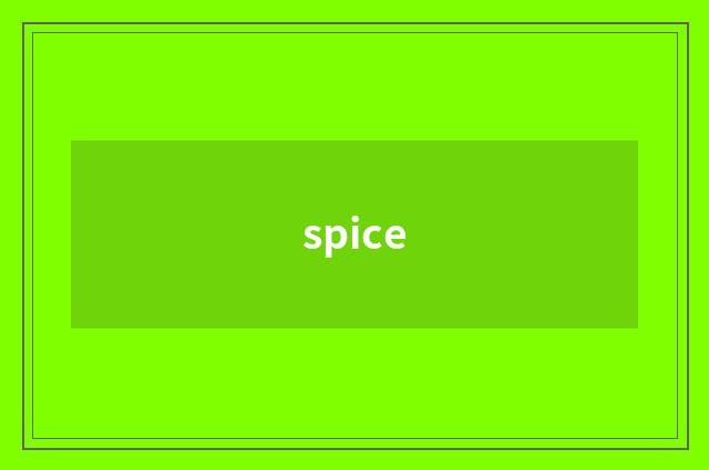 spice