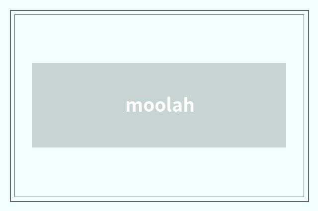 moolah