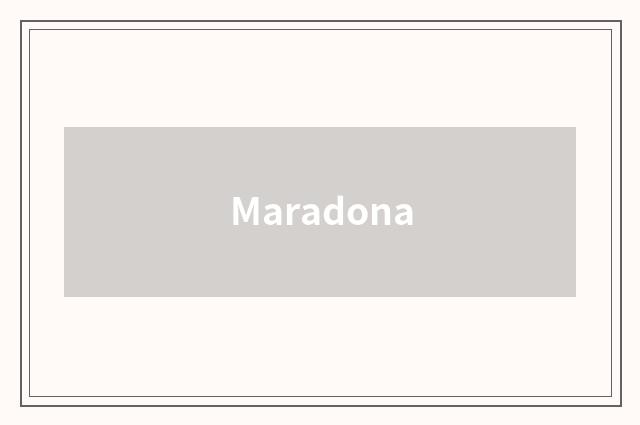 Maradona