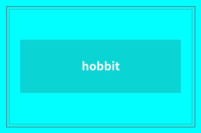 hobbit