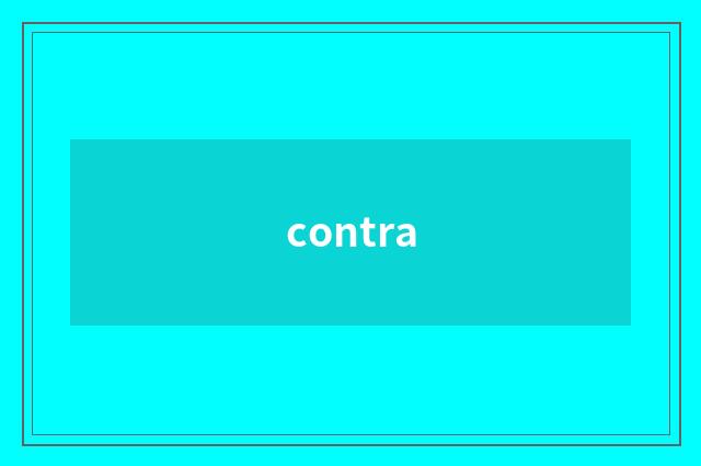 contra